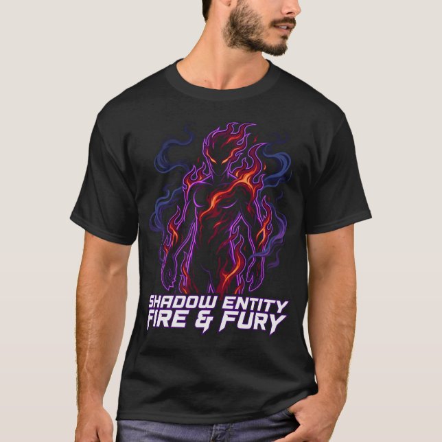 T-Shirt Neon Shadow Fire (Devant)
