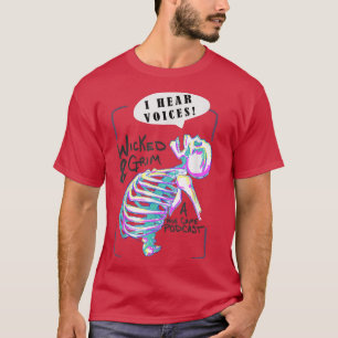 T-shirt Neon Skeleton