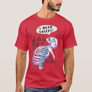 T-shirt Neon Skeleton