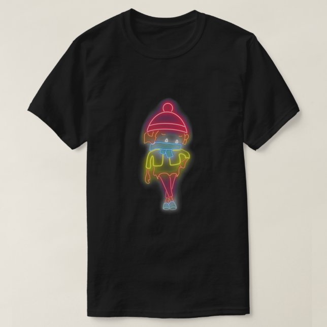T-shirt Neon Sneaky Sasquatch Classic (Design devant)
