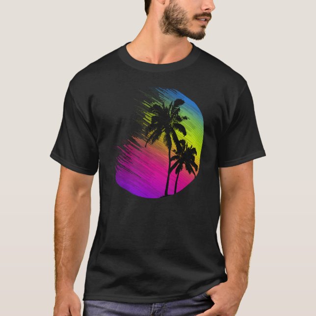 T-shirt Neon summer (Devant)