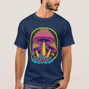 T-shirt Neon Toadstool Trio