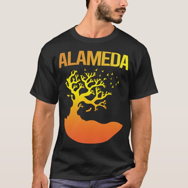 T-shirt Neon Tree - Alameda (Devant)