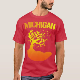 T-shirt Neon Tree Art Michigan