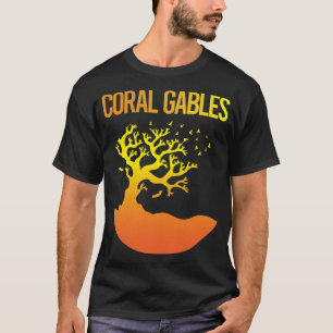 T-shirt Neon Tree - Coral Gables