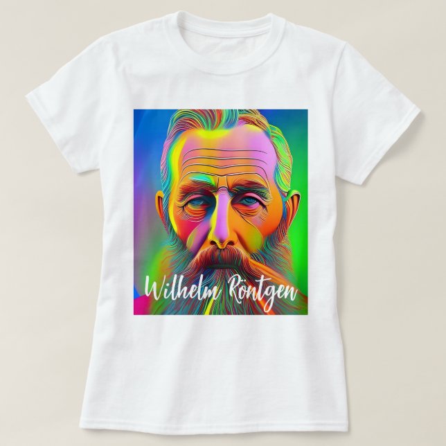 T-shirt Neon Wilhelm Röntgen (Design devant)