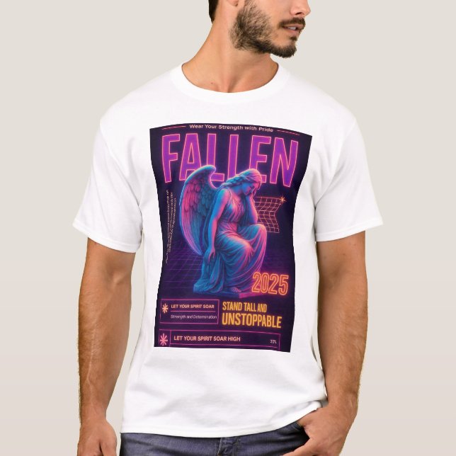 T-shirt Neon Wings : La Renaissance de la Force (Devant)