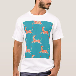 T-shirt Neon Zebra : Retro Coloré sans couture