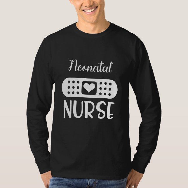 T-shirt Neonatal Nicu Nurse (Devant)