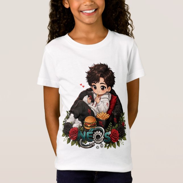 T-Shirt Neos Kawaii Zodiaque Scorpion (Devant)