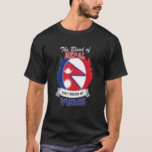 T-shirt Népal dans mes veines