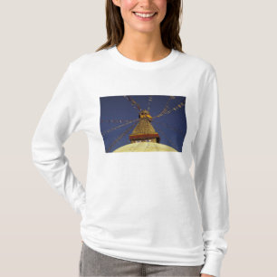 T-shirt Népal, Katmandou. Sous les drapeaux de prière, vig