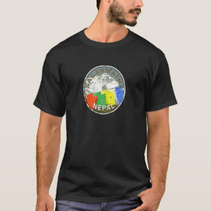 T-shirt Népal Mont Everest Sagarmatha Escalade de montagne