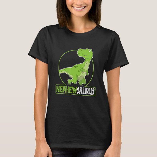 T-shirt Nephewsaurus Rex Chemise Dinosaure T-Rex (Devant)