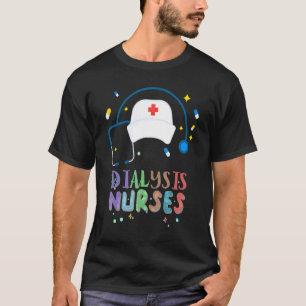 T-shirt Néphrologie de l'infirmière dialyse Maladie rénale