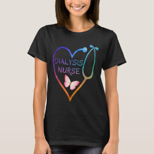 T-shirt Néphrologie des infirmières dialyse Maladie rénale