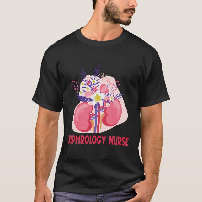 T-shirt Néphrologie Infirmière Appréciation Infirmière Ren (Devant)