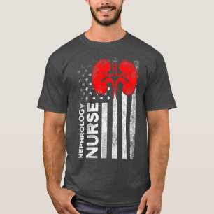 T-shirt Néphrologie Infirmière Dot Dialyse rénale Infirmiè