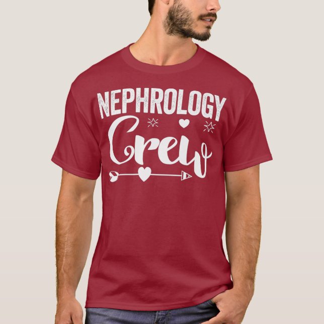 T-shirt Néphrologie Squad Néphrologie Dialyse Infirmière (Devant)