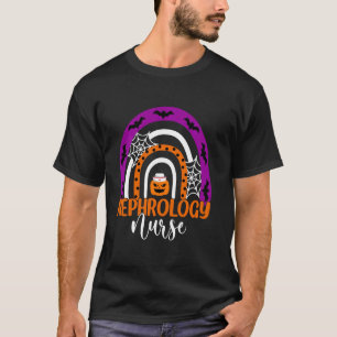T-shirt Nephrology Nurse Halloween Nurs de néphrologie arc