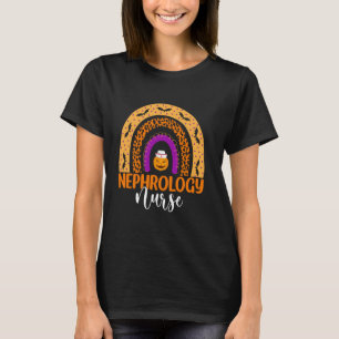 T-shirt Nephrology Nurse Leopard Rainbow Halloween Citroui