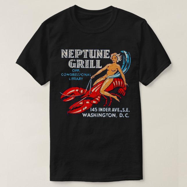 T-shirt Neptune Grill (Design devant)