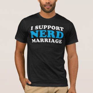 T-shirt nerd de mariage