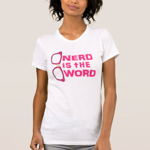 T-shirt Nerd est le mot