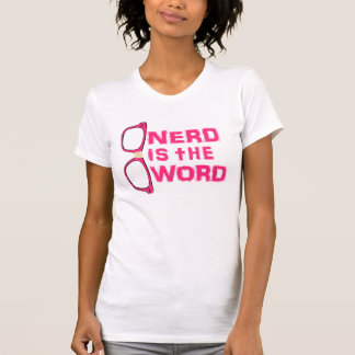 T-shirt Nerd est le mot