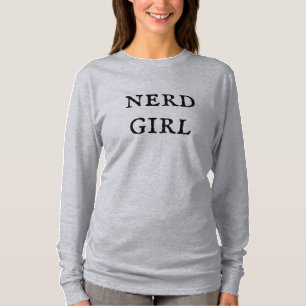 T-shirt nerd fille femme