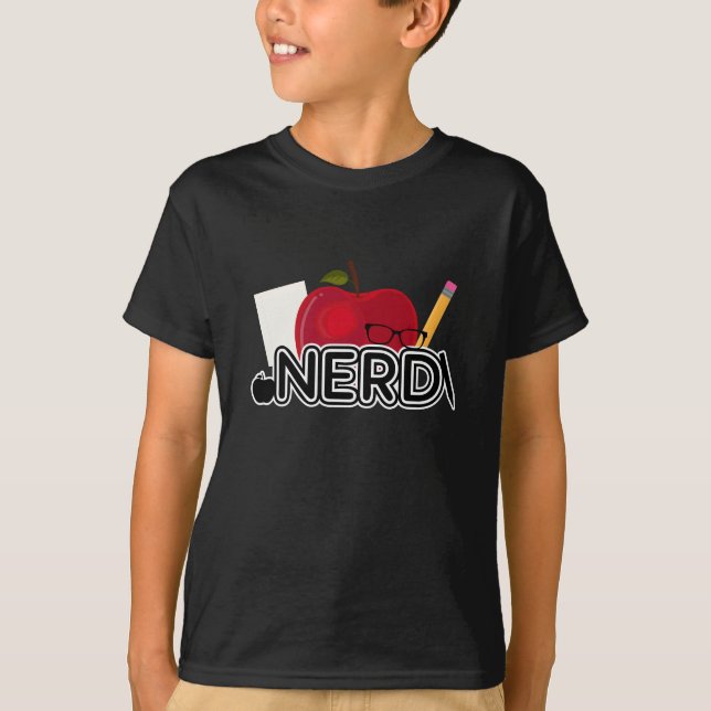 T-shirt Nerd - Logo (Devant)