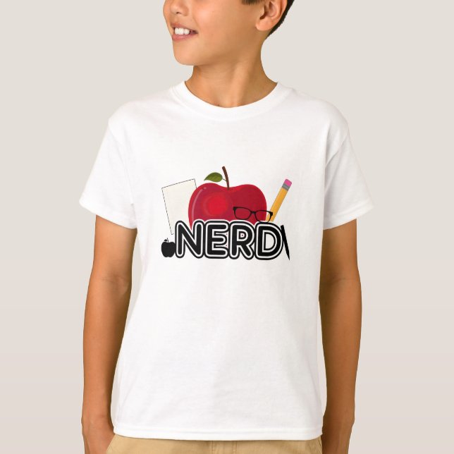 T-shirt Nerd - Logo (Devant)