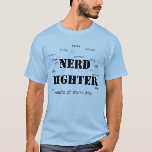 T-shirt Nerdfigher :