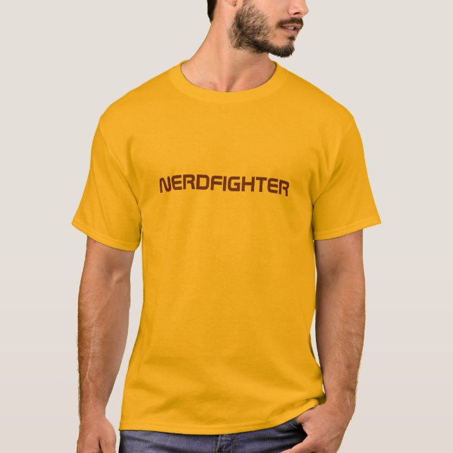T-SHIRT NERDFIGHTER (Devant)