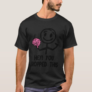 T-shirt Nerdy Hey Vous Avez Laissé Ce Maître De Maths Cerv