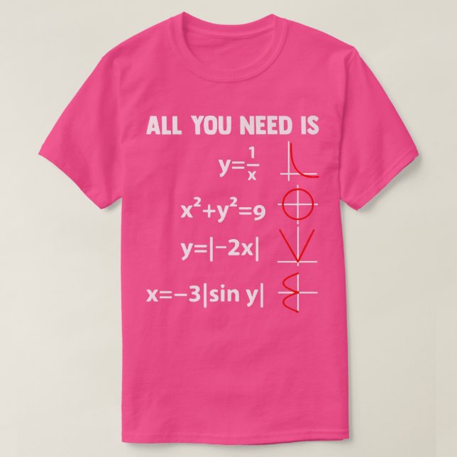 T-shirt Nerdy Math Equation Mathématiques Mathématiques Sc (Design devant)