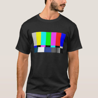 T-shirt Nerdy Sheldon TV Test Motif couleur Geek cadeau