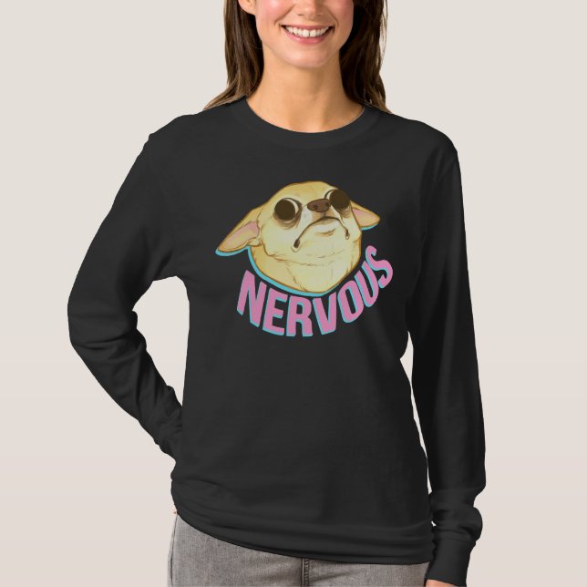 T-shirt Nervous Chihuahua (Devant)