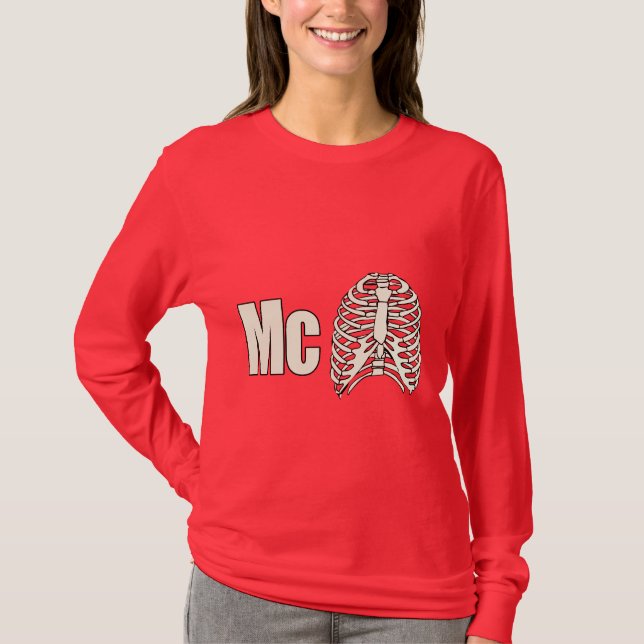 T-shirt Nervures de Mc (Devant)