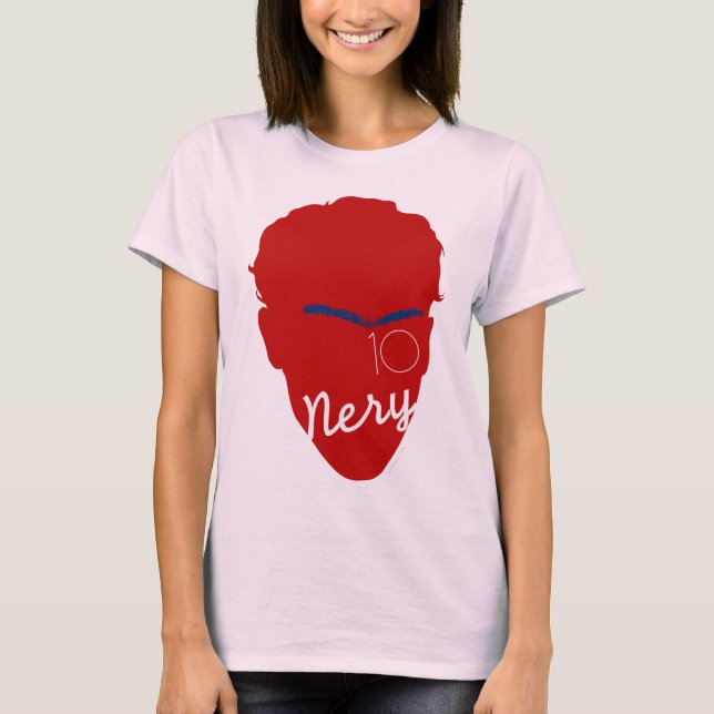T-shirt Nery 10 Rouge (Devant)