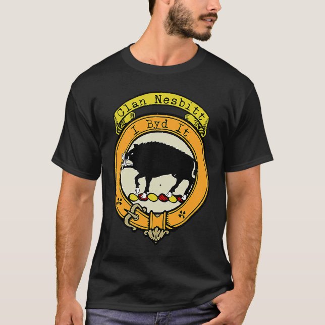 T-shirt Nesbitt Clan Scottish Crest 1 (Devant)