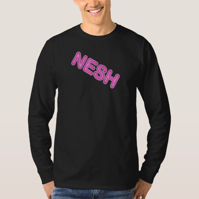 T-shirt Nesh Northern Slang Lancashire Yorkshire Dialect (Devant)