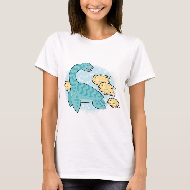 T-shirt nessie et amis (Devant)