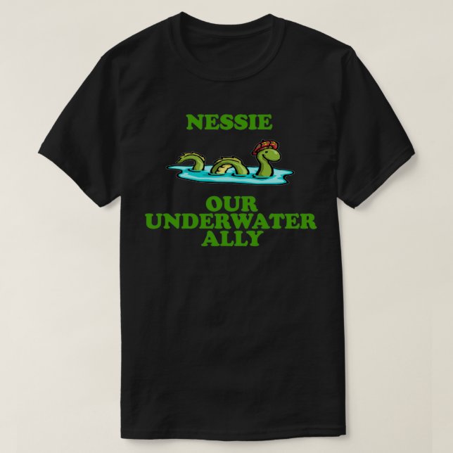 T-shirt Nessie Notre Allée Sous-Marine Napoléon Dynamite (Design devant)