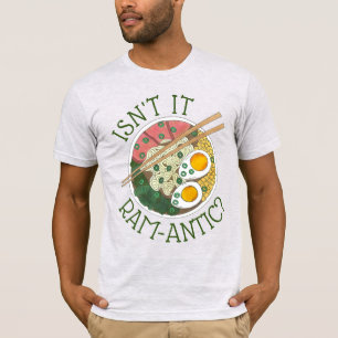 T-shirt N'est-ce pas Ram-Antique (romantique) Ramen nouill