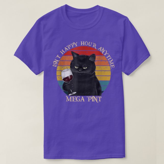 T-shirt N'est pas Happy Hour Anytime Mega P (Design devant)