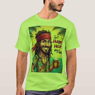 T-shirt n'est pas l'heure heureuse à tout moment johnney d