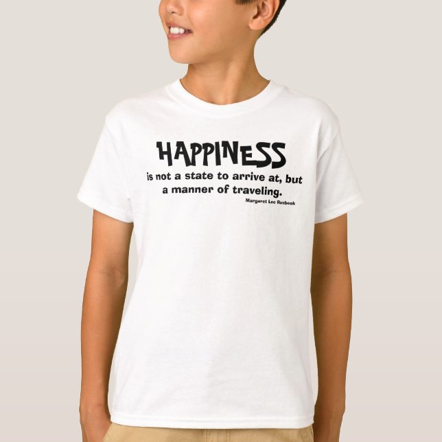 T-shirt n'est pas un état à arriver, mais une manière de t (Devant)