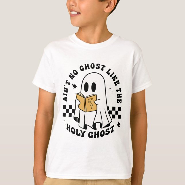 T-shirt N'est pas un fantôme comme le Saint-Esprit Drôle c (Devant)