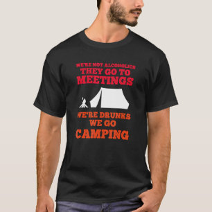 T-shirt N'Étaient Pas Des Alcooliques Qu'Ils Allaient Aux